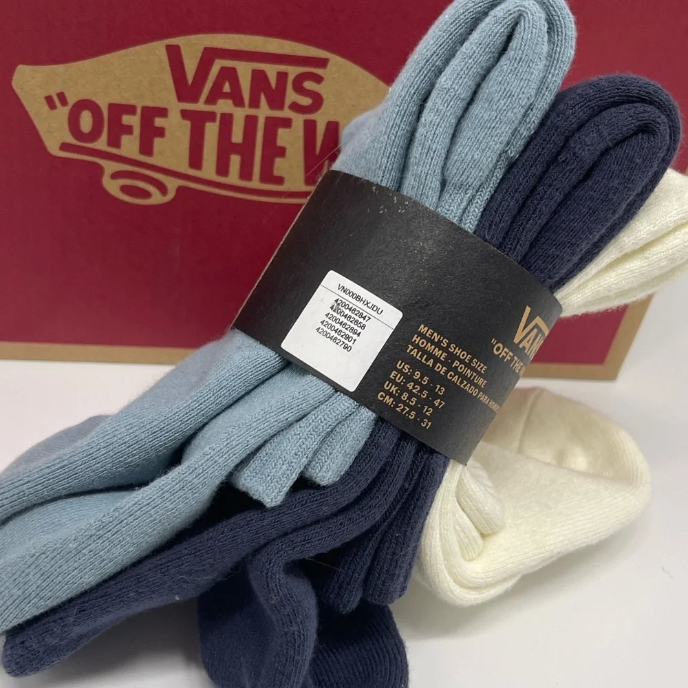VANS. HALF CREW Socks HAUTEUR CHENLE CALCETIN DE MEDIA CAÑA 